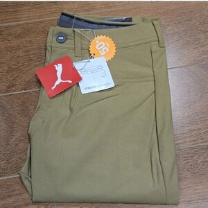 NWT Puma 101 Pants 2024 Men's Size 28x32 Weekender Fit Golf Relaxed Fit 5 Pocket
